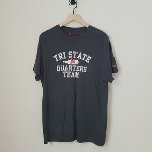 American Eagle Vintage Navy Blue Tee Size Large